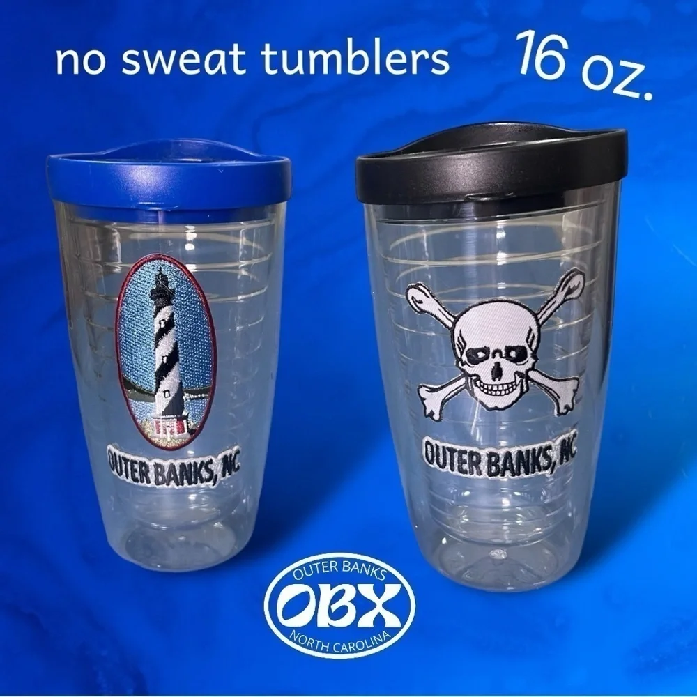 No Sweat OBX Outer Banks 16 oz. Tumblers Bundle